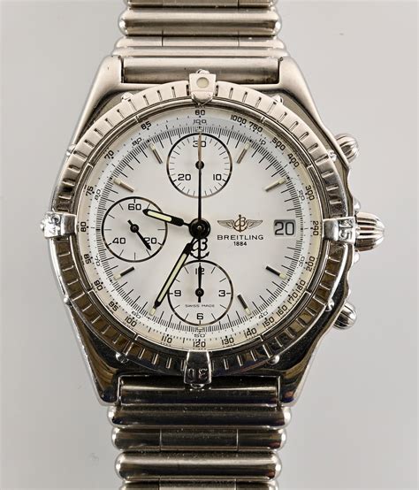 breitling 1884 chronographe 100m|breitling 1884 for sale.